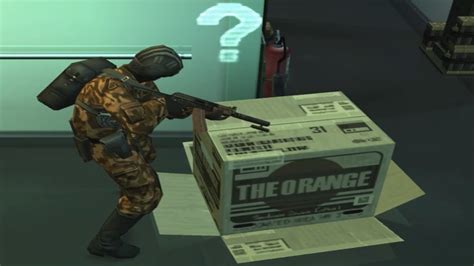 metal gear solid 2 climb boxes|climbing over box metal gear.